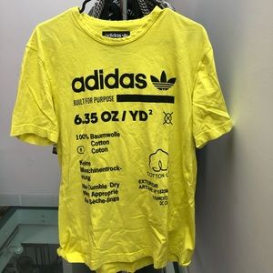 Neon Adidas T shirt